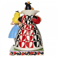 Disney Traditions - Alice in Wonderland - Alice and the Queen of Hearts "Chaos & Curiosity" (21cm)