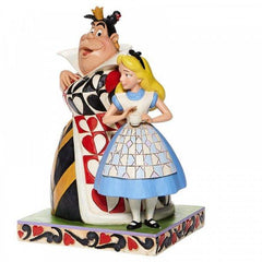 Disney Traditions - Alice in Wonderland - Alice and the Queen of Hearts "Chaos & Curiosity" (21cm)