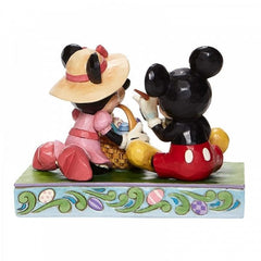 Disney Traditions Figure - Mickey Mouse And Minnie Easter Artistry (12Cm) Disney Traditions