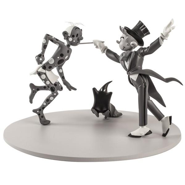 Copy Of Figures Et Vous - Les Cases De Franquin Spirou & Fantasio Cam Léon (B/w) Figurines