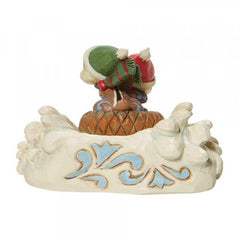 DISNEY TRADITIONS Figure  - Disney, Chip & Dale - Chip 'n Dale "Fun in the Snow" (6cm)
