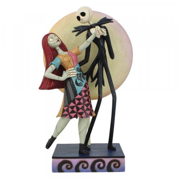 DISNEY TRADITIONS Figure - The Nightmare Before Christmas - Jack & Sally Romance "A Moonlit Dance" (23 cm)