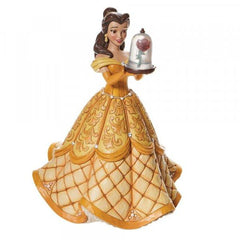 DISNEY TRADITIONS Figure - Beauty & The Beast - Belle Deluxe "A Rare Rose" (38cm)