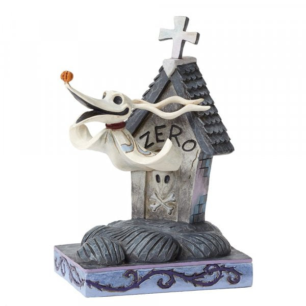 DISNEY TRADITIONS Figure - The Nightmare Before Christmas - Zero "Floating Friend" (12cm)