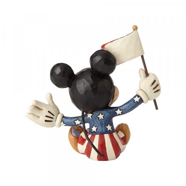 DISNEY TRADITIONS Figure - Mickey Mouse - Mickey Patriotic (9cm)