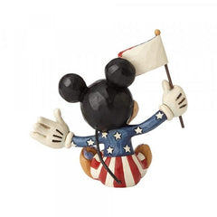 DISNEY TRADITIONS Figure - Mickey Mouse - Mickey Patriotic (9cm)