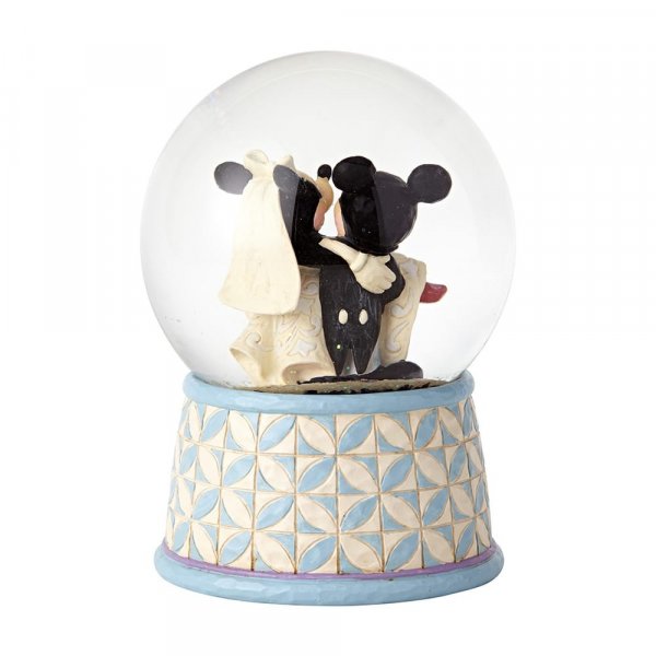 DISNEY TRADITIONS Waterball - Mickey Mouse - Mickey & Minnie Mouse "Happily Ever After" (17cm)