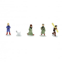 Moulinsart - Tintin / Kuifje Mini Série Soviet (5 Personages) (°2018) Figurines