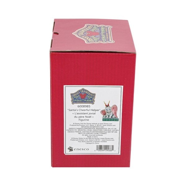DISNEY TRADITIONS Figure - Dumbo - Flying Dumbo as a Reindeer "Santa's Cheerful Helper" (10cm)