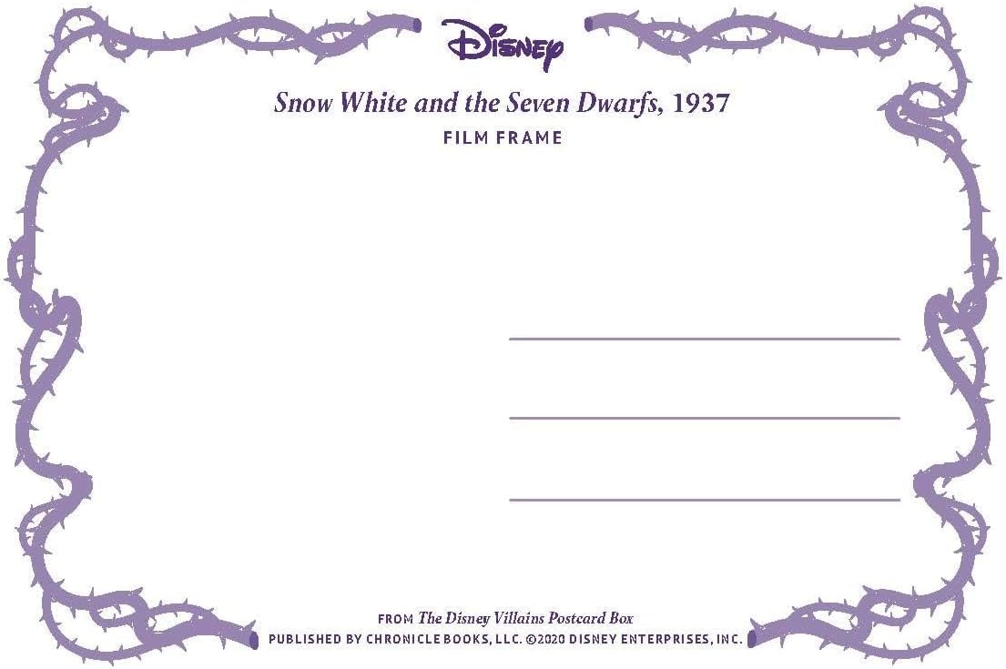 Postcard Box - The Disney Villains - 100 Collectible Postcards