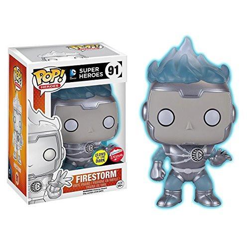 Funko Pop! Heroes - Dc Super Firestorm (White Lantern) (Glows In The Dark) (91) Figurines