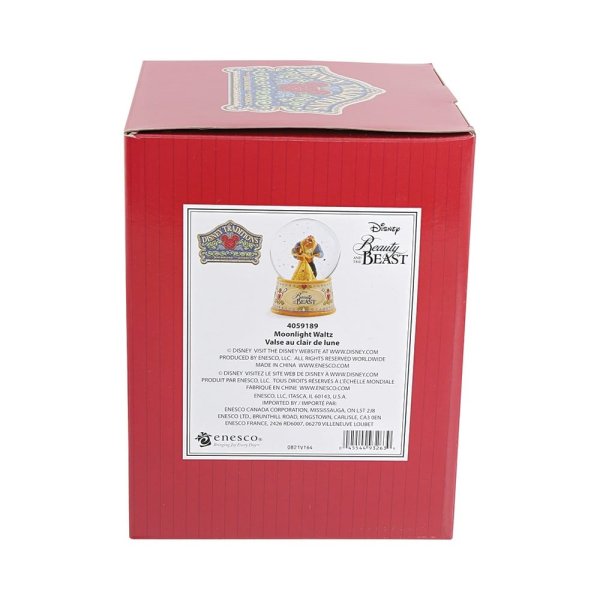 Disney Traditions Waterball - Beauty & The Beast Belle Moonlight Waltz (17Cm)
