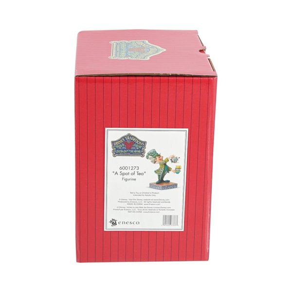 DISNEY TRADITIONS Figure - Alice in Wonderland - Mad Hatter "A Spot of Tea" (13cm)