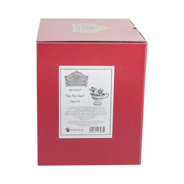 DISNEY TRADITIONS Figure - Cinderella - Jaq & Gus "Tea For Two" (12cm)