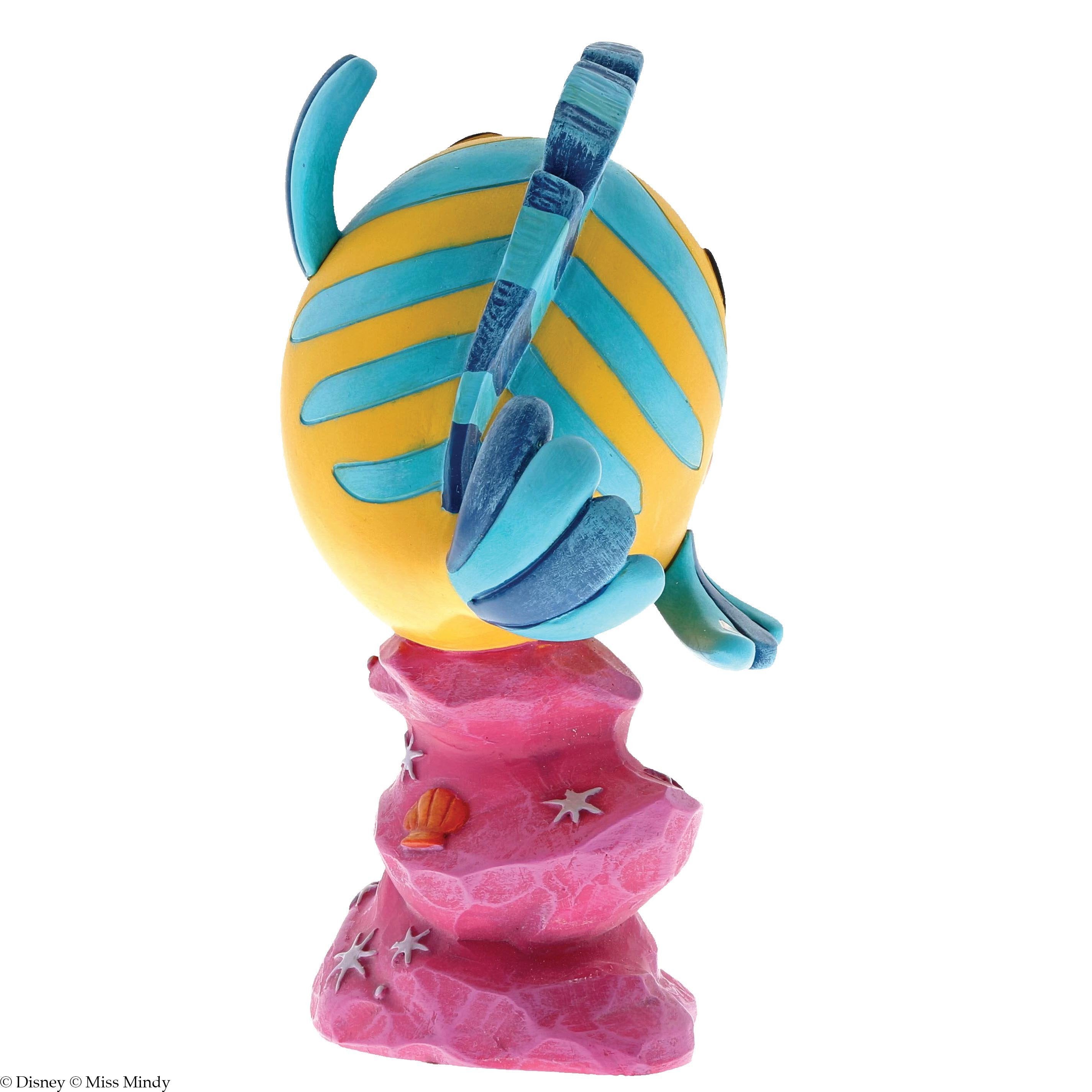 Disney The World Of Miss Mindy - Little Mermaid Flounder (11 50 Cm) Figurines