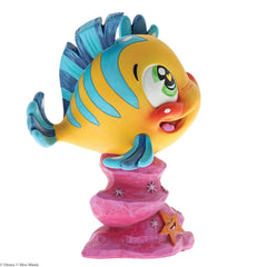 Disney The World Of Miss Mindy - Little Mermaid Flounder (11 50 Cm) Figurines