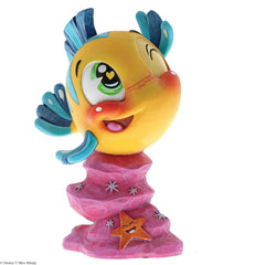Disney The World Of Miss Mindy - Little Mermaid Flounder (11 50 Cm) Figurines