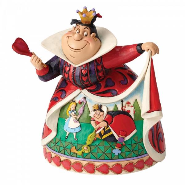 Disney Traditions - Alice in Wonderland - Queen of Hearts 65th Anniversary Piece "Royal Recreation" (18 cm)