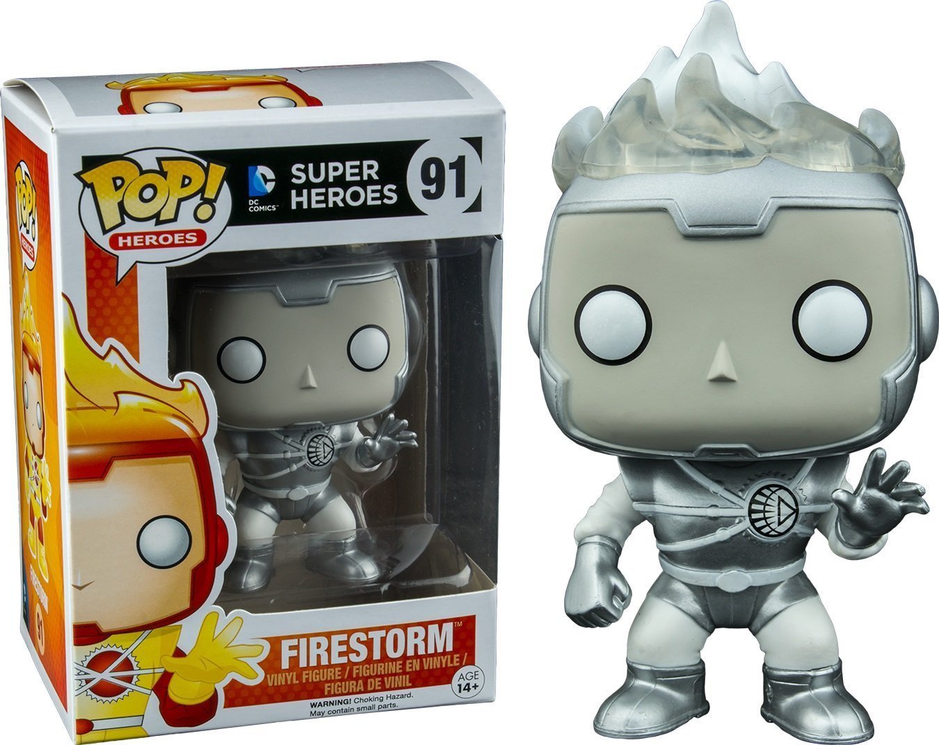 Funko POP! Heroes - DC Super Heroes - Firestorm (White Lantern) (91)
