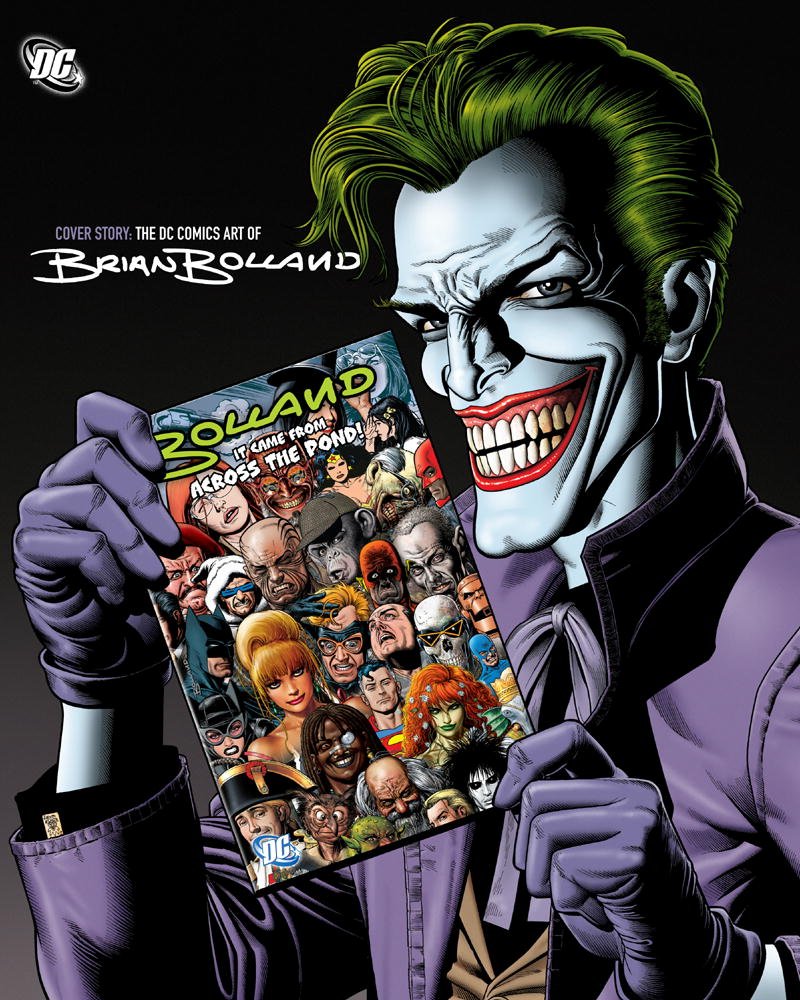 Idw Publishing - Book: Brian Bolland ’Cover Story The Dc Comics Art Of’ (Eng) First Edition Of