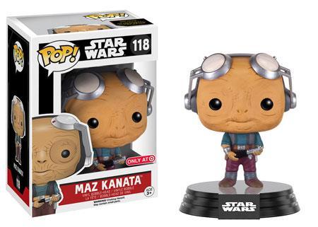 Funko Pop! Star Wars - The Force Awakens Maz Kanata (Goggles Up) (118) Figurines