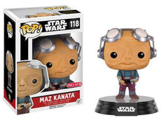Funko Pop! Star Wars - The Force Awakens Maz Kanata (Goggles Up) (118) Figurines