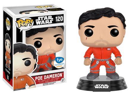 Funko Pop! Star Wars - The Force Awakens Poe Dameron (X-Wing Jumpsuit) (120) Figurines