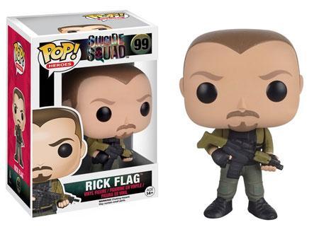 Funko Pop! Heroes - Suicide Squad Rick Flag (99) Figurines
