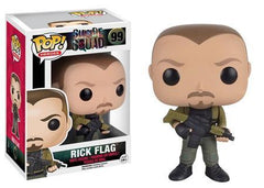 Funko Pop! Heroes - Suicide Squad Rick Flag (99) Figurines