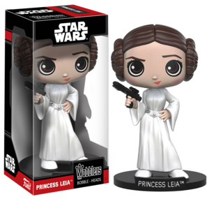 Funko Wacky Wobbler Bobble-Head - Star Wars Princess Leia Figurines
