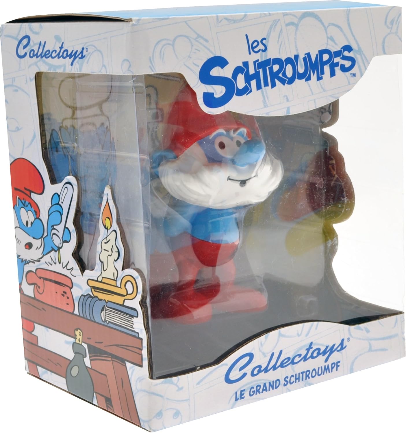 PLASTOY Collectoys - The Smurfs -  Papa Smurf (15cm)