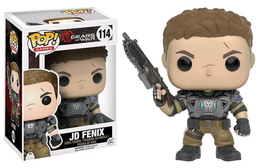 Funko Pop! Games - Gears Of War Jd Fenix (114) Figurines