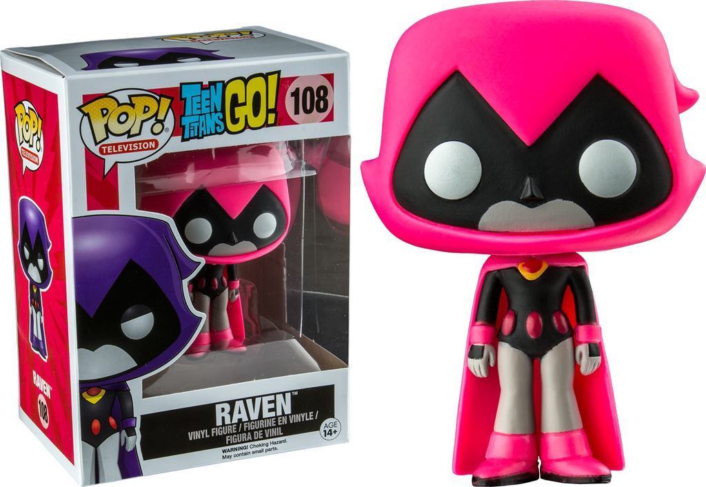 Funko Pop! Television - Teen Titans Go! Raven (Pink) (108) Figurines