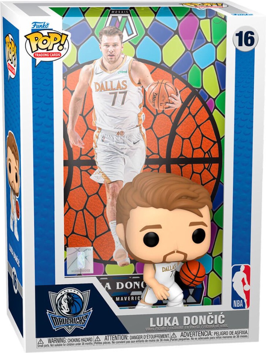Funko POP! Trading Cards - Basketball NBA - Luka Doncic (Dallas Mavericks) (Mosaic) (16)