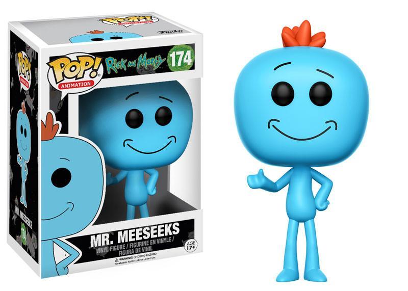Funko Pop! Animation - Rick & Morty Mr. Meeseeks (174) Figurines