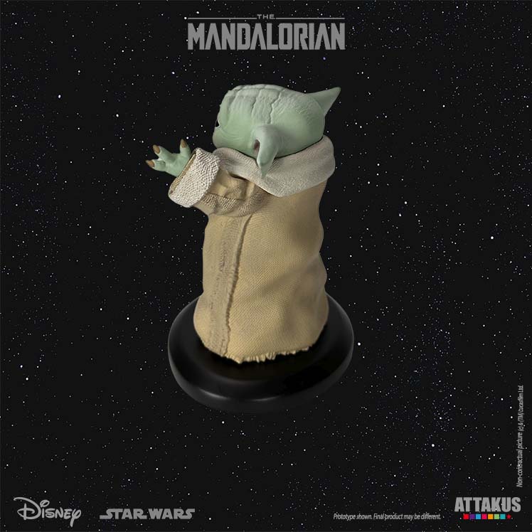 ATTAKUS  Statue - Star Wars, Classic Collection 1/5 - Grogu 'Happy' (10cm)