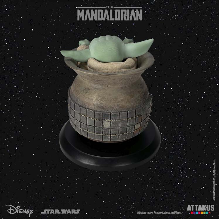 ATTAKUS  Statue - Star Wars, Classic Collection 1/5 - Grogu 'Jar' in The Mandalorian (10cm)