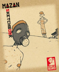 COMIX BURO Sketchbook / Croquis - Mazan #1 (°2010) (Numbered + Signed)