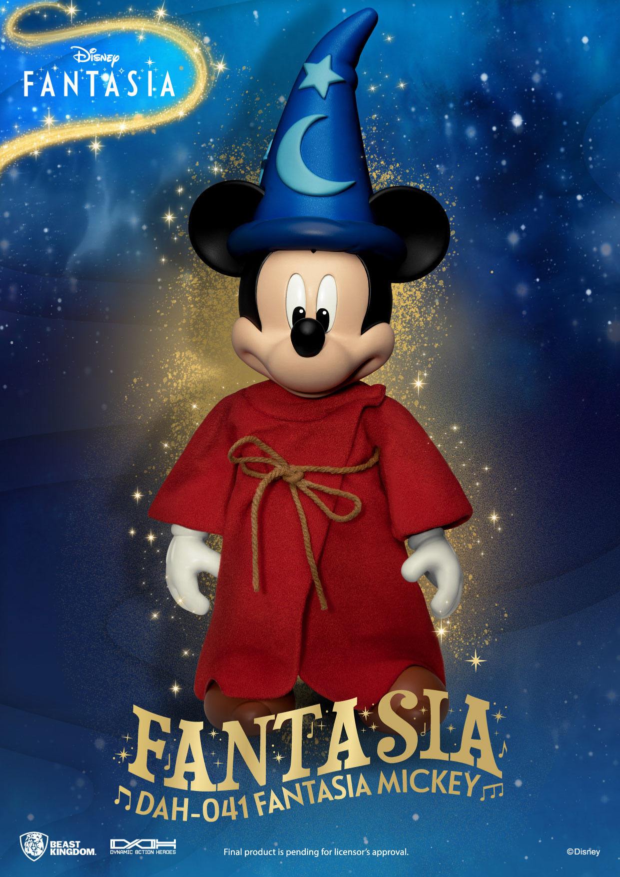 BEAST KINGDOM Action Figure - Disney, The Sorcerer's Apprentice - Fantasia Mickey (21cm)