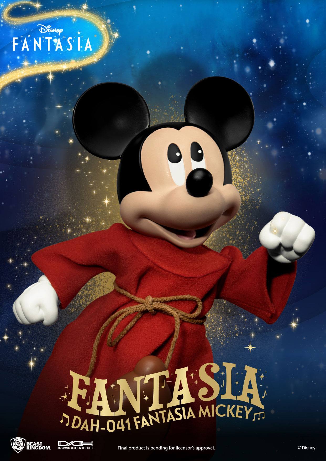 BEAST KINGDOM Action Figure - Disney, The Sorcerer's Apprentice - Fantasia Mickey (21cm)