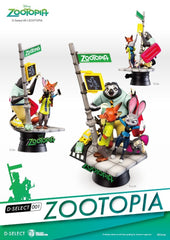Disney - Zootopia Diorama (14 Cm) Figurines