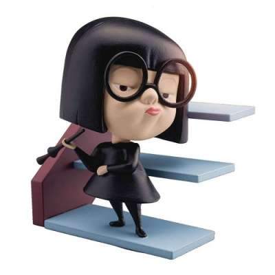 Beast Kingdom Toys - Mini Figure Disney The Incredibles Edna Mode (6Cm) Figurines