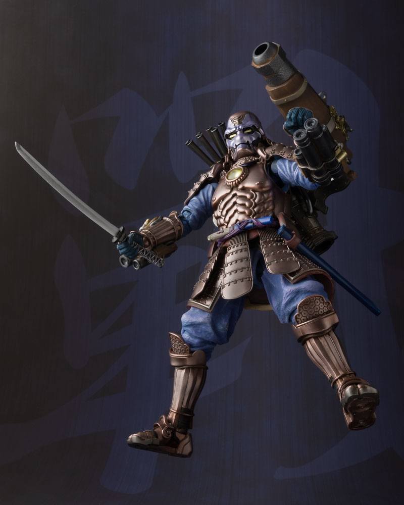 Bandai Tamshii Nations, Action Figure - Marvel, Koutetsu Samurai War Machine - 18 cm