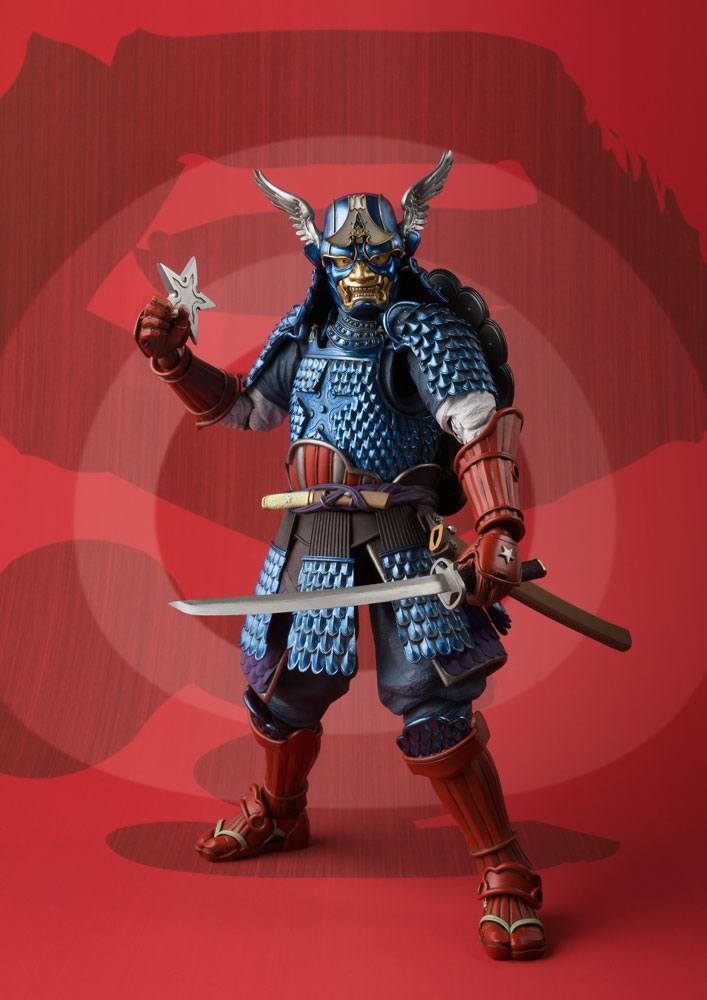 Bandai Tamshii Nations, Action Figure - Marvel, Samurai Captain America - 18 cm