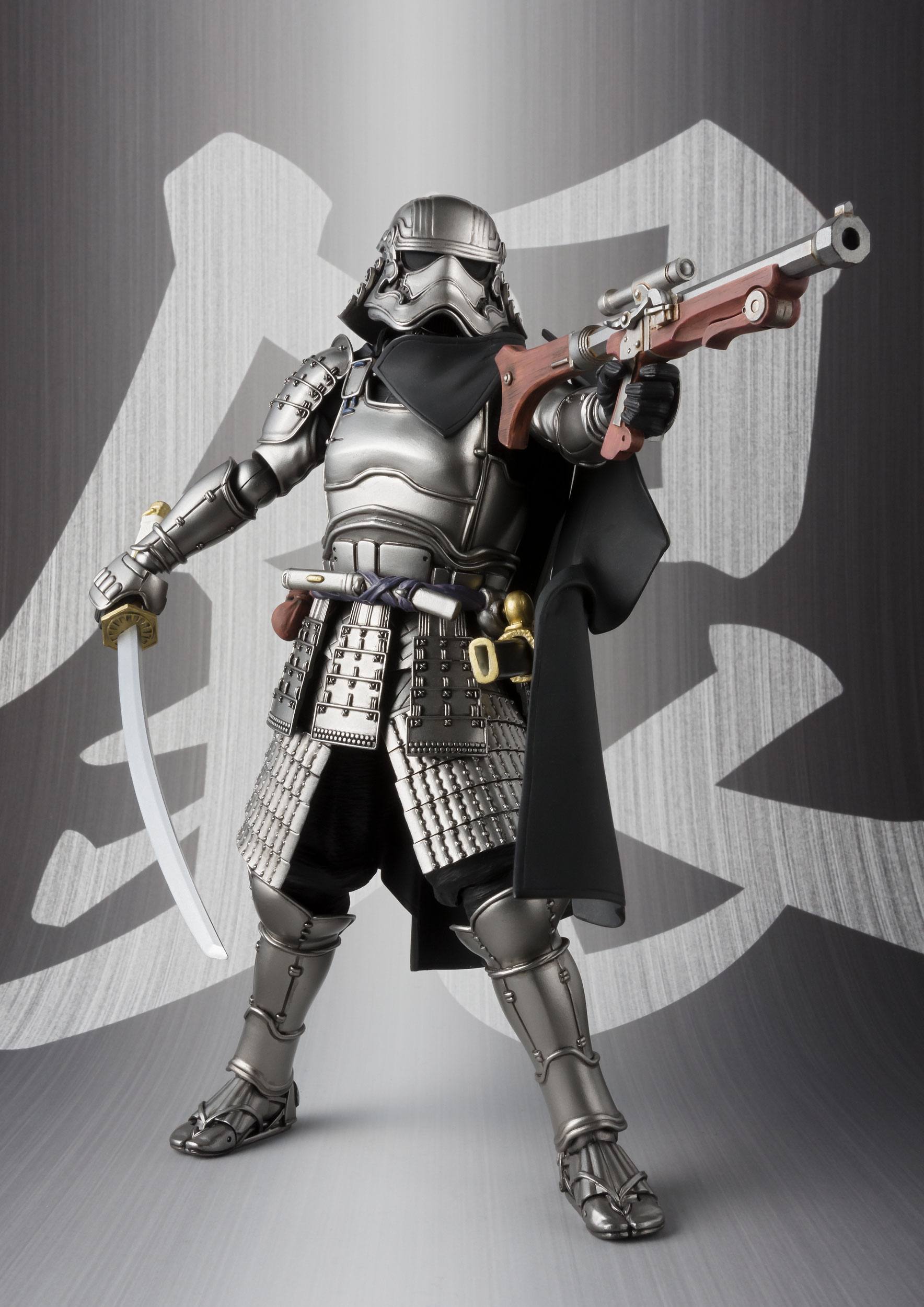 Bandai Tamshii Nations, Action Figure - Star Wars, Ashigaru Taisho Captain Phasma -18 cm