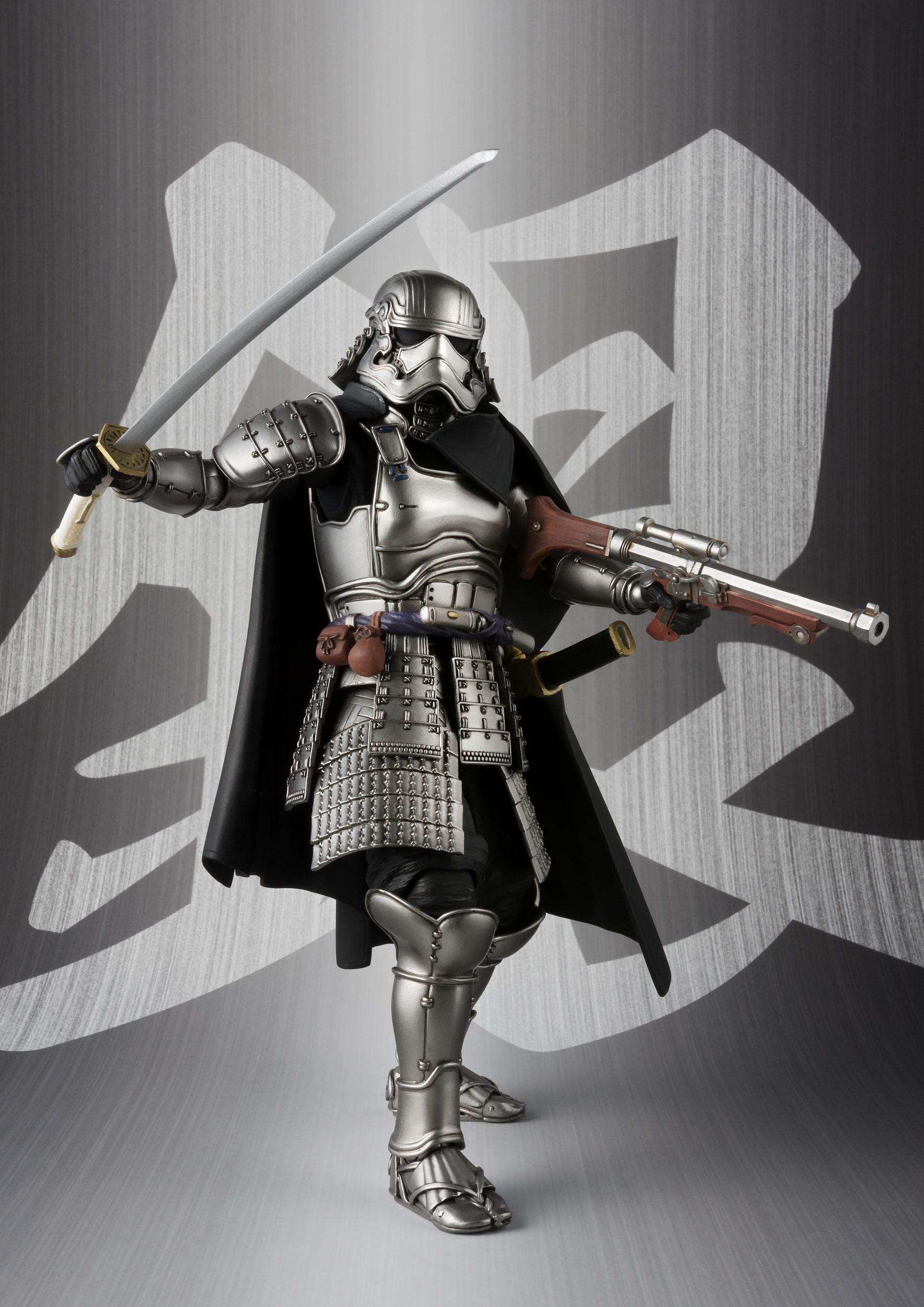 Bandai Tamshii Nations, Action Figure - Star Wars, Ashigaru Taisho Captain Phasma -18 cm