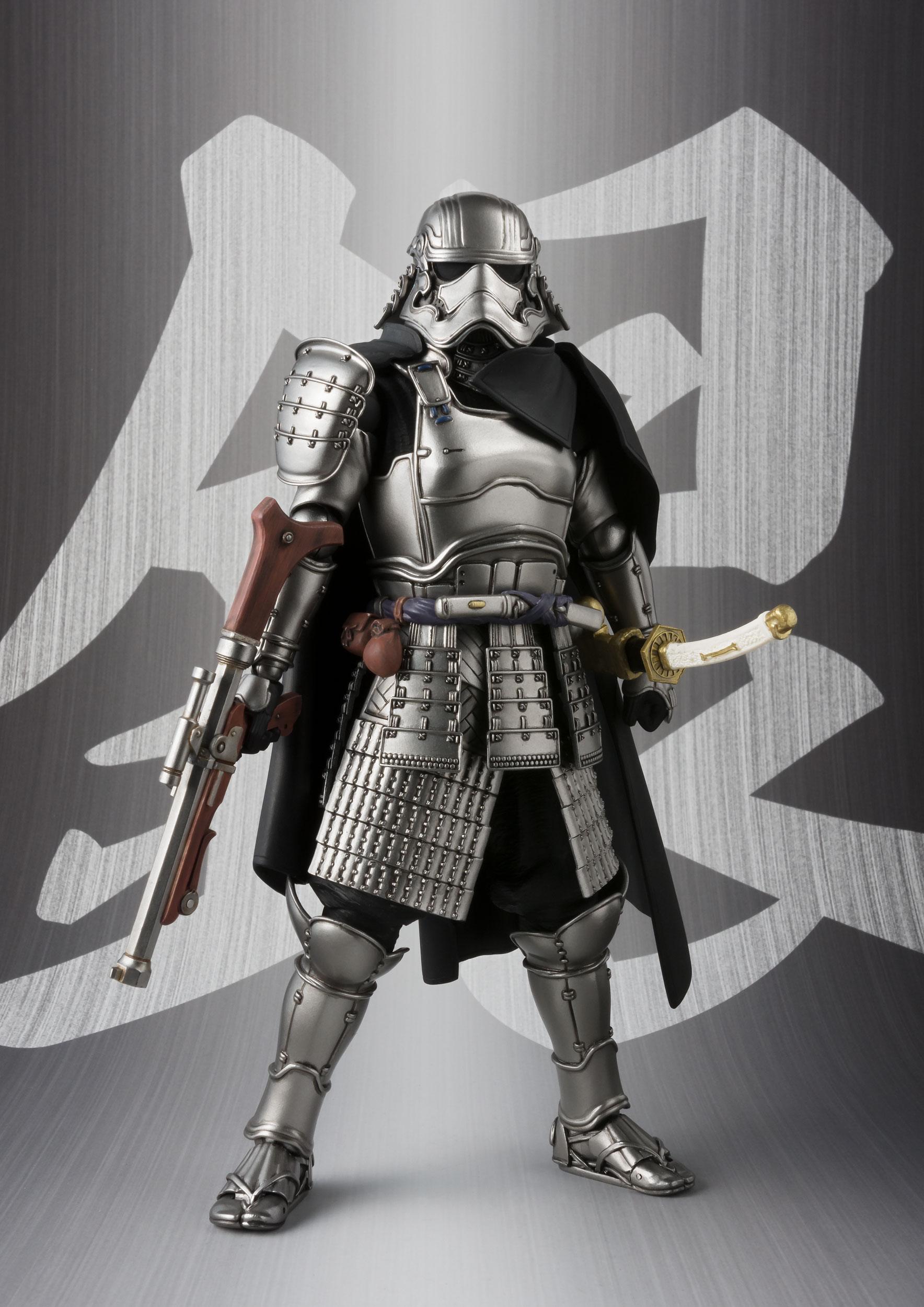 Bandai Tamshii Nations, Action Figure - Star Wars, Ashigaru Taisho Captain Phasma -18 cm