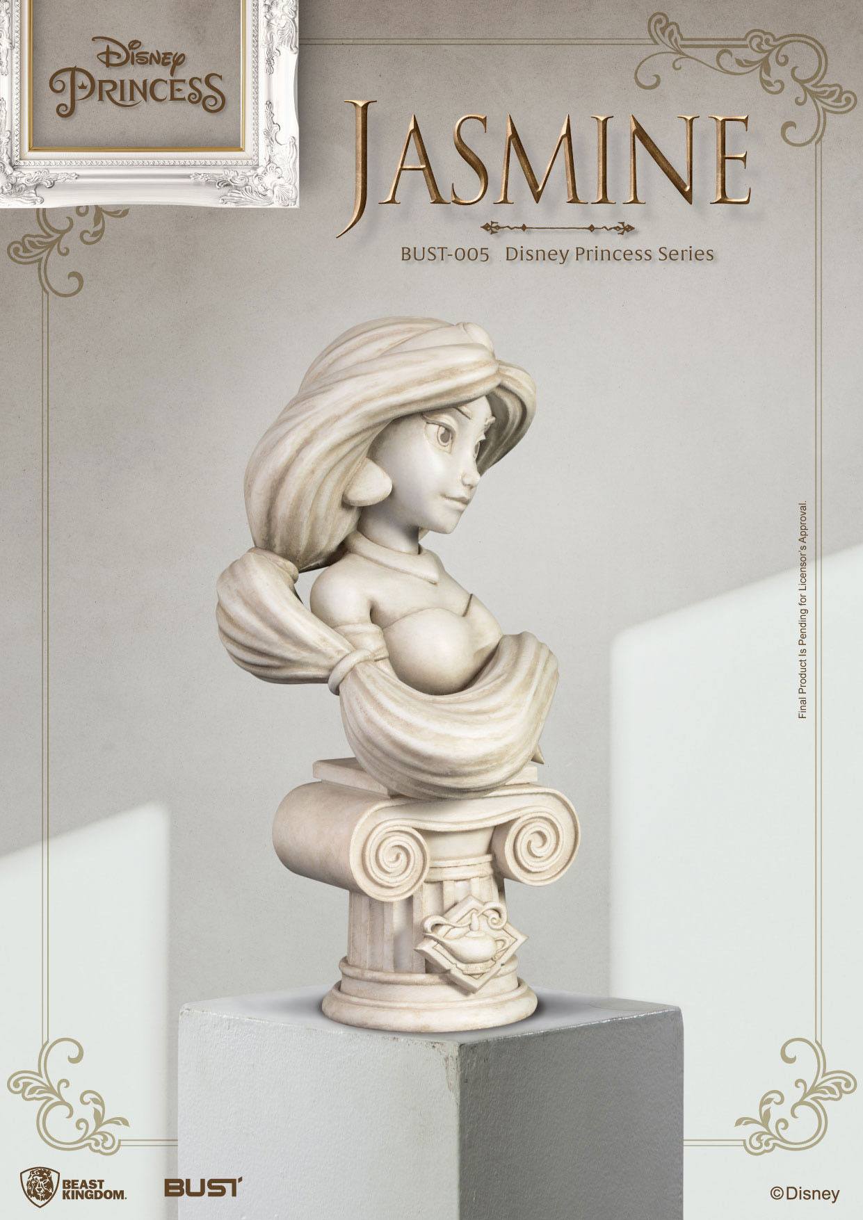 Beast Kingdom, Bust - Disney Princess - Aladdin, Jasmine - 15 cm