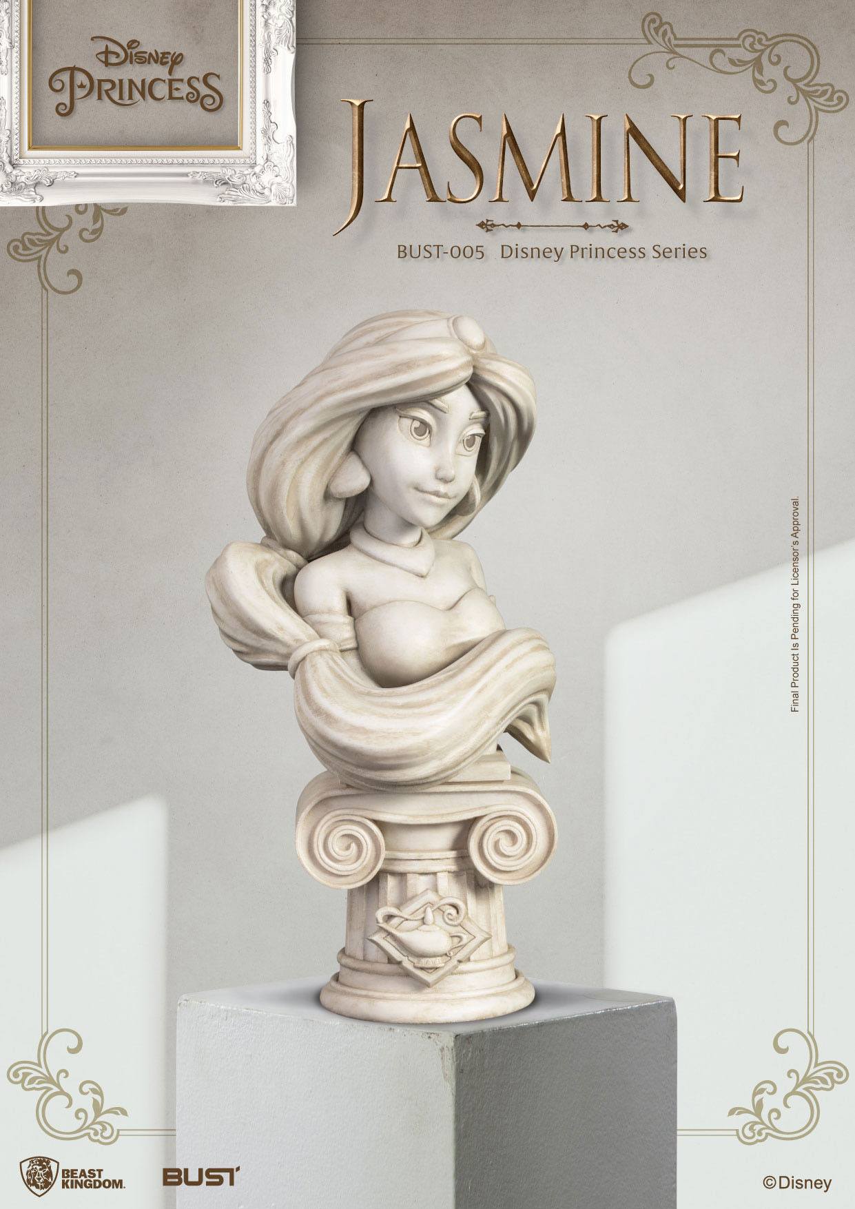 Beast Kingdom, Bust - Disney Princess - Aladdin, Jasmine - 15 cm