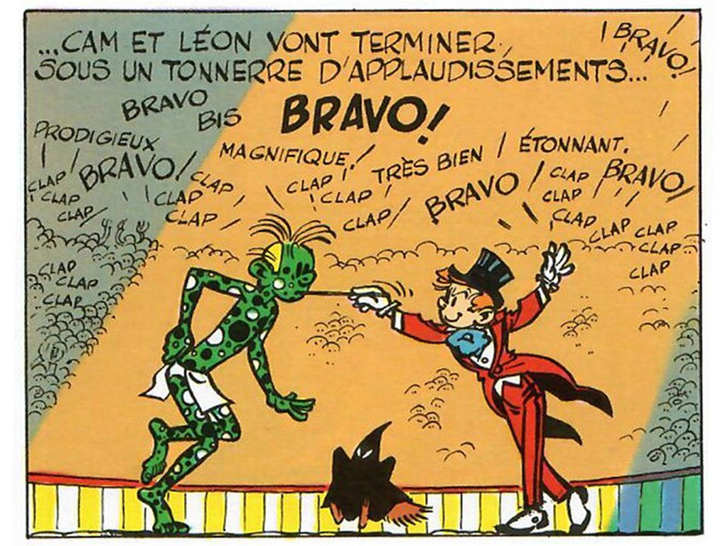 FIGURES ET VOUS - Les Cases de Franquin - Spirou & Fantasio - Cam & Léon (Polychrome)